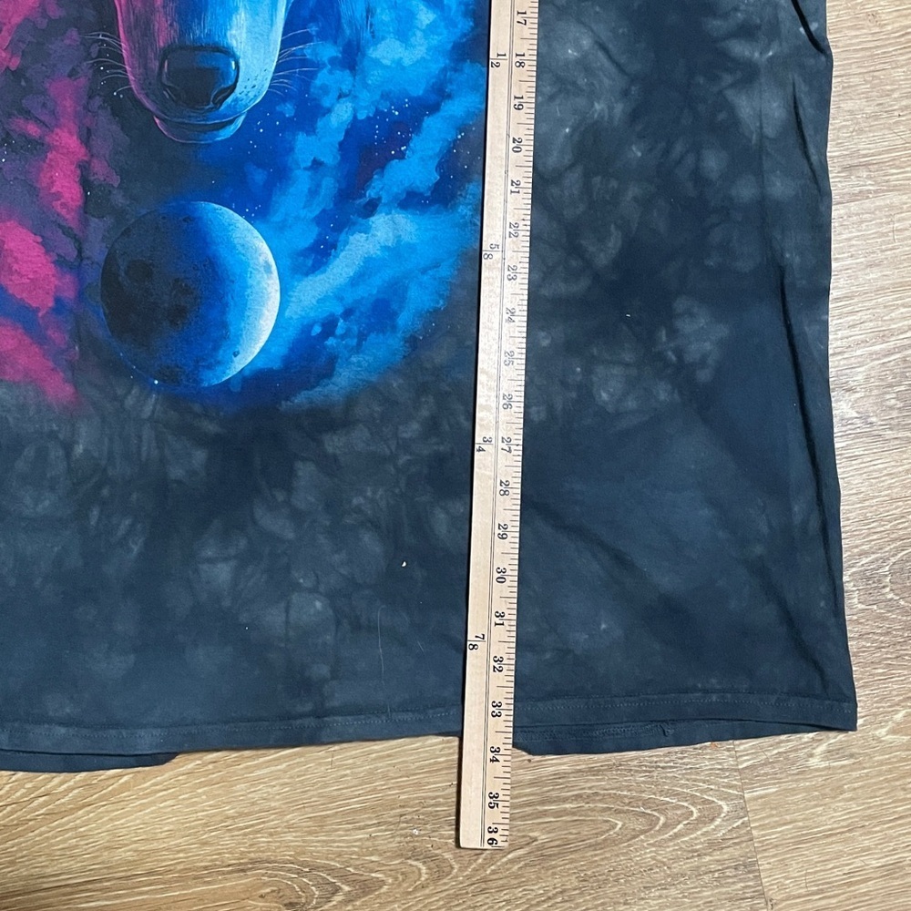 The Mountain Cosmic Wolf Graphic Shirt Men’s size 3XL - Picture 3 of 5